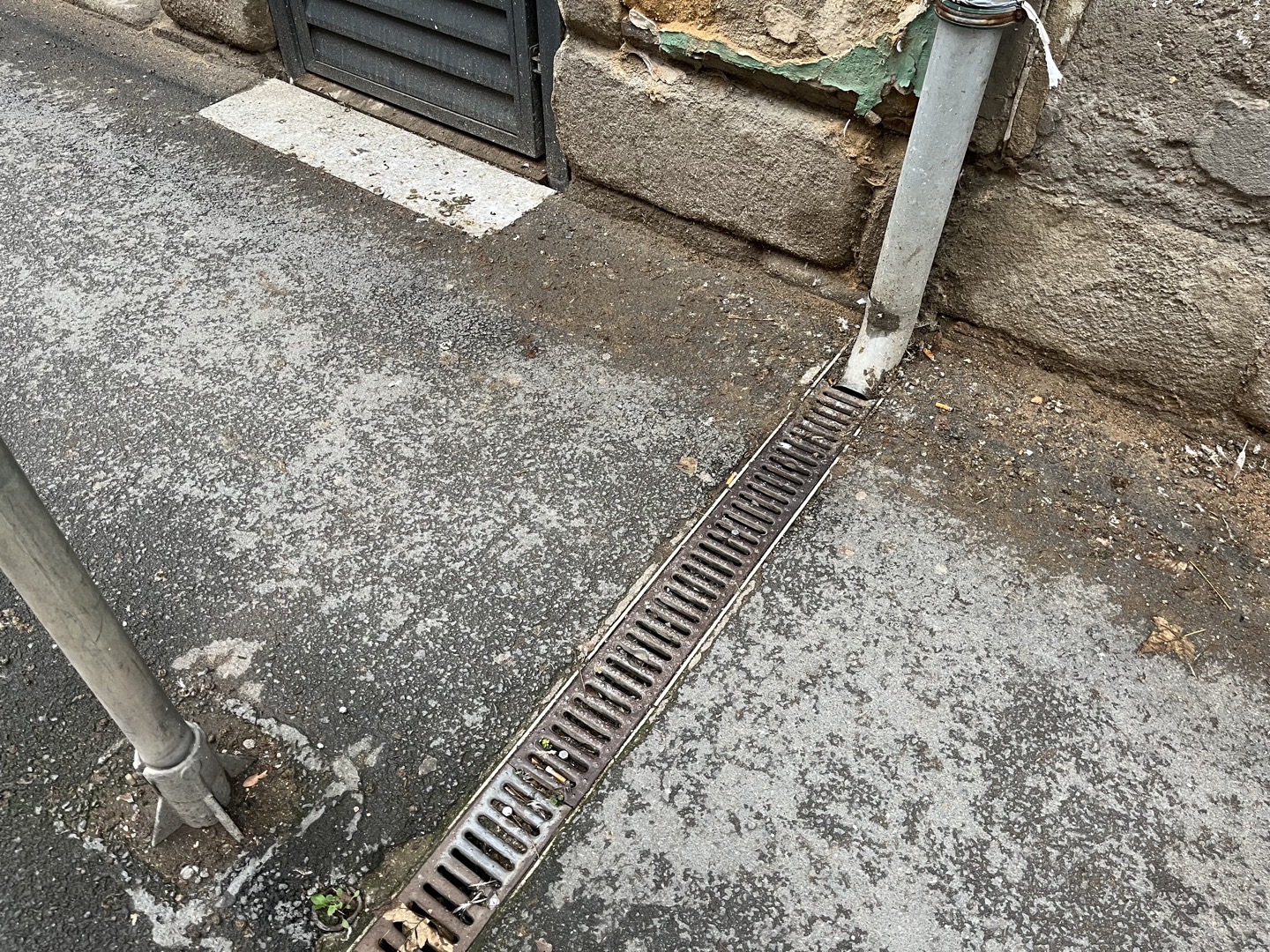 Zanesené odtokové kanály