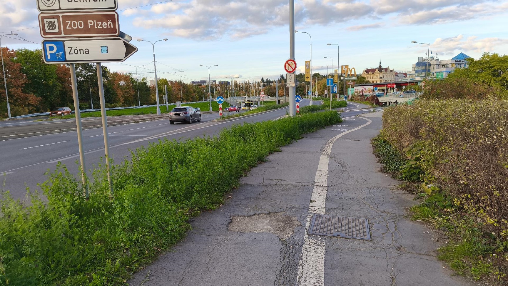Vymol na paterni cyklostezce