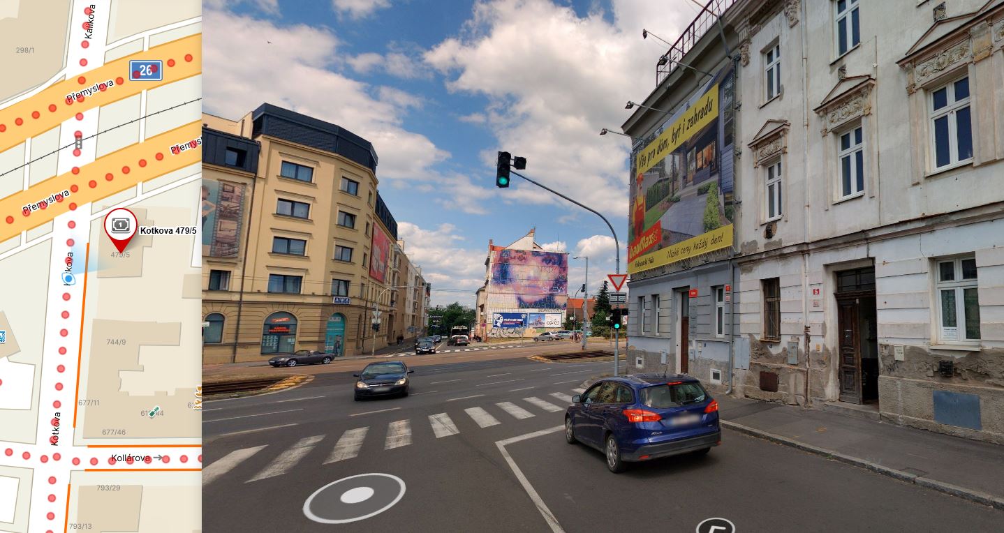Nefunkční semafor