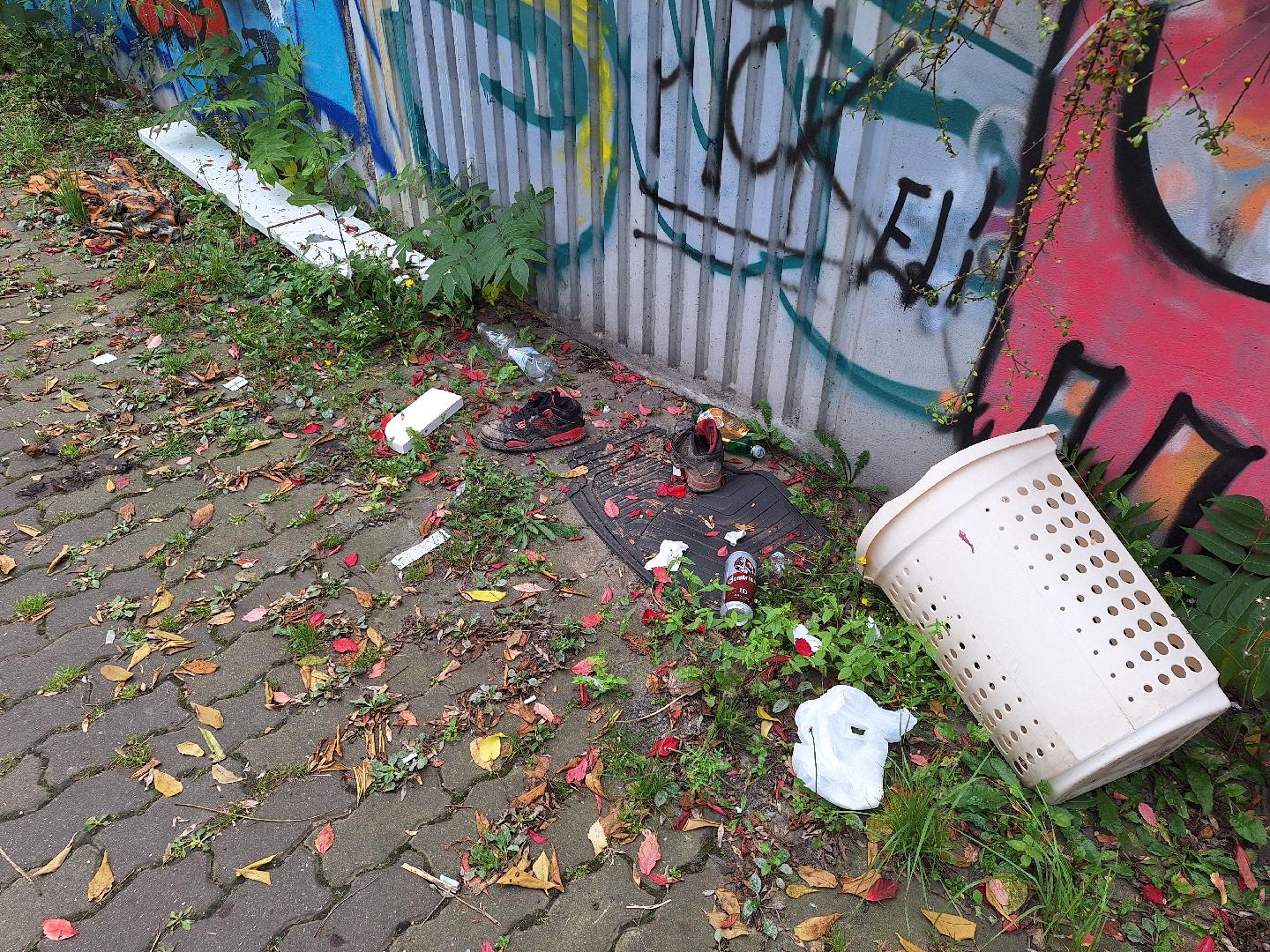 Nepořádek a odpadky