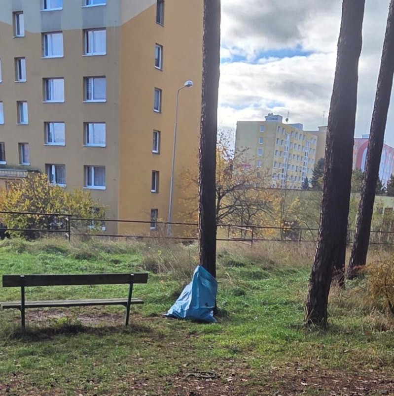 Výměna pytle na odpad