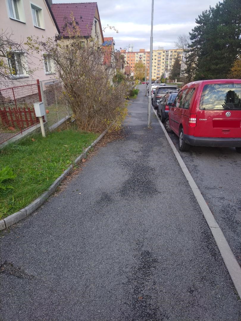 Neprůchodný chodník