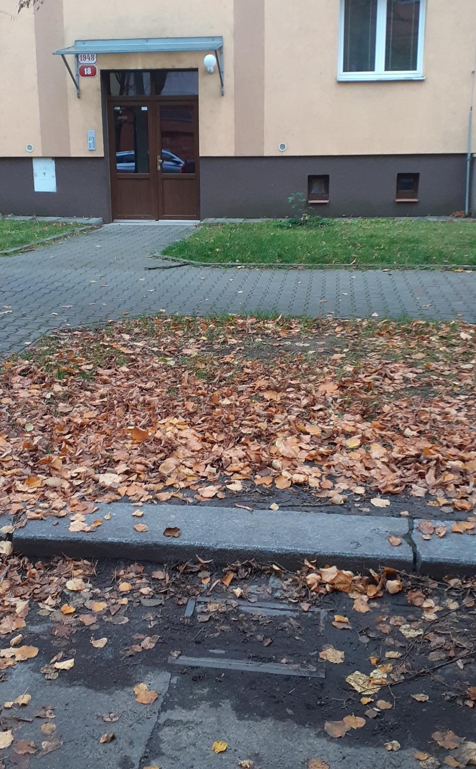 Totálně ucpaná vpusť