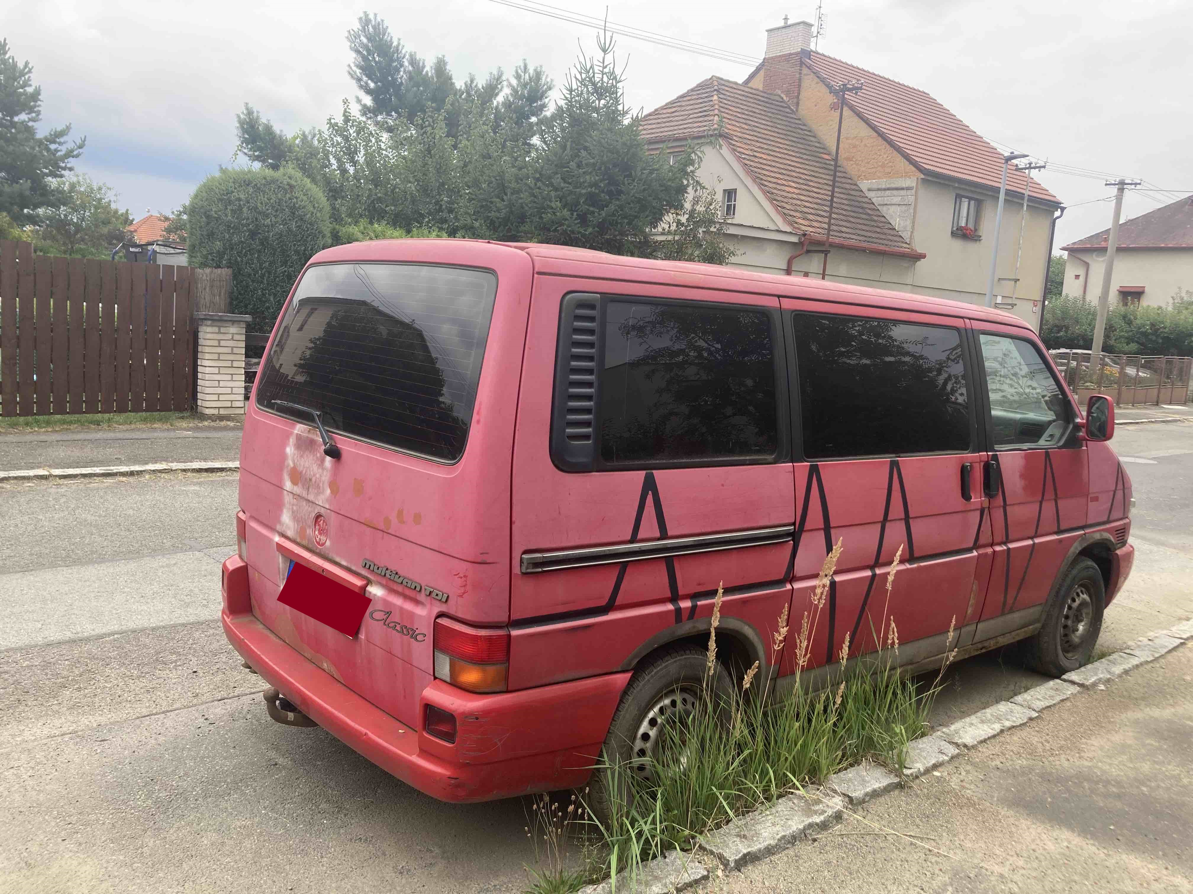 Dlouhodobě odstavený vrak