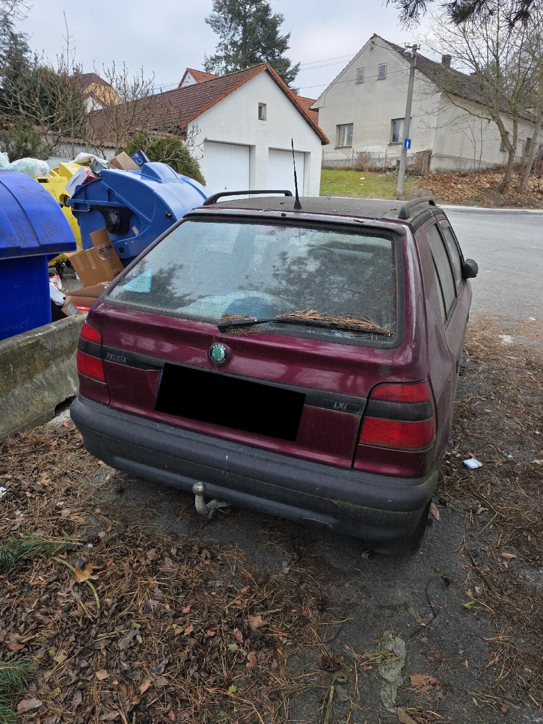 Autovrak s propadlou TK