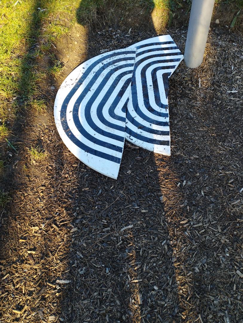 Rozbitý herní prvek