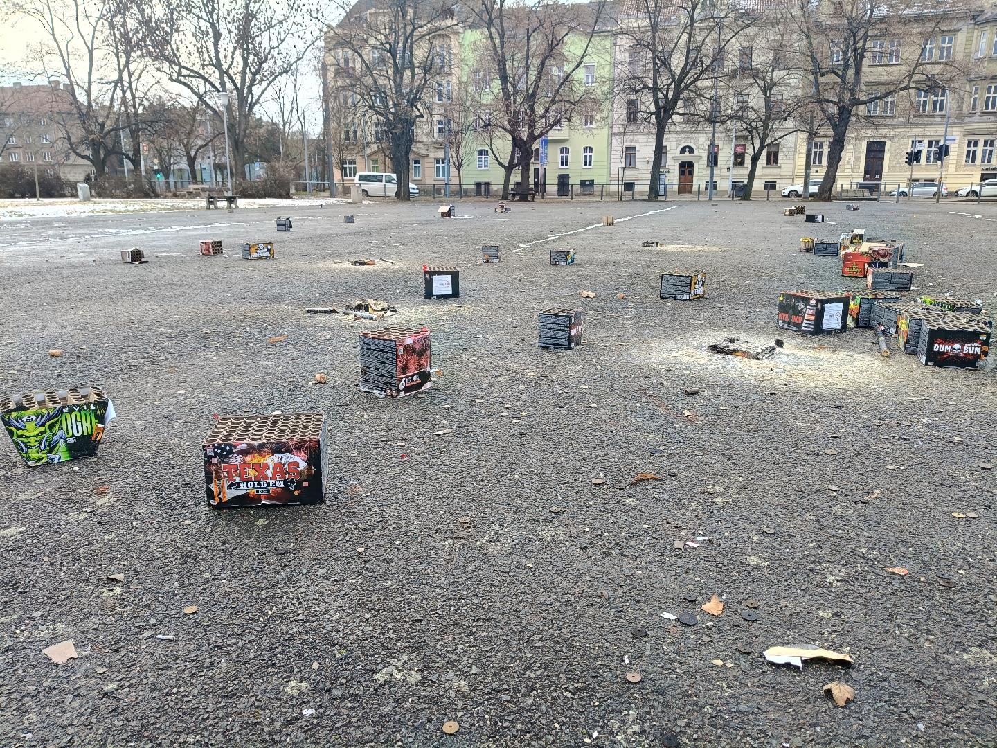 Pozůstatky pyrotechniky