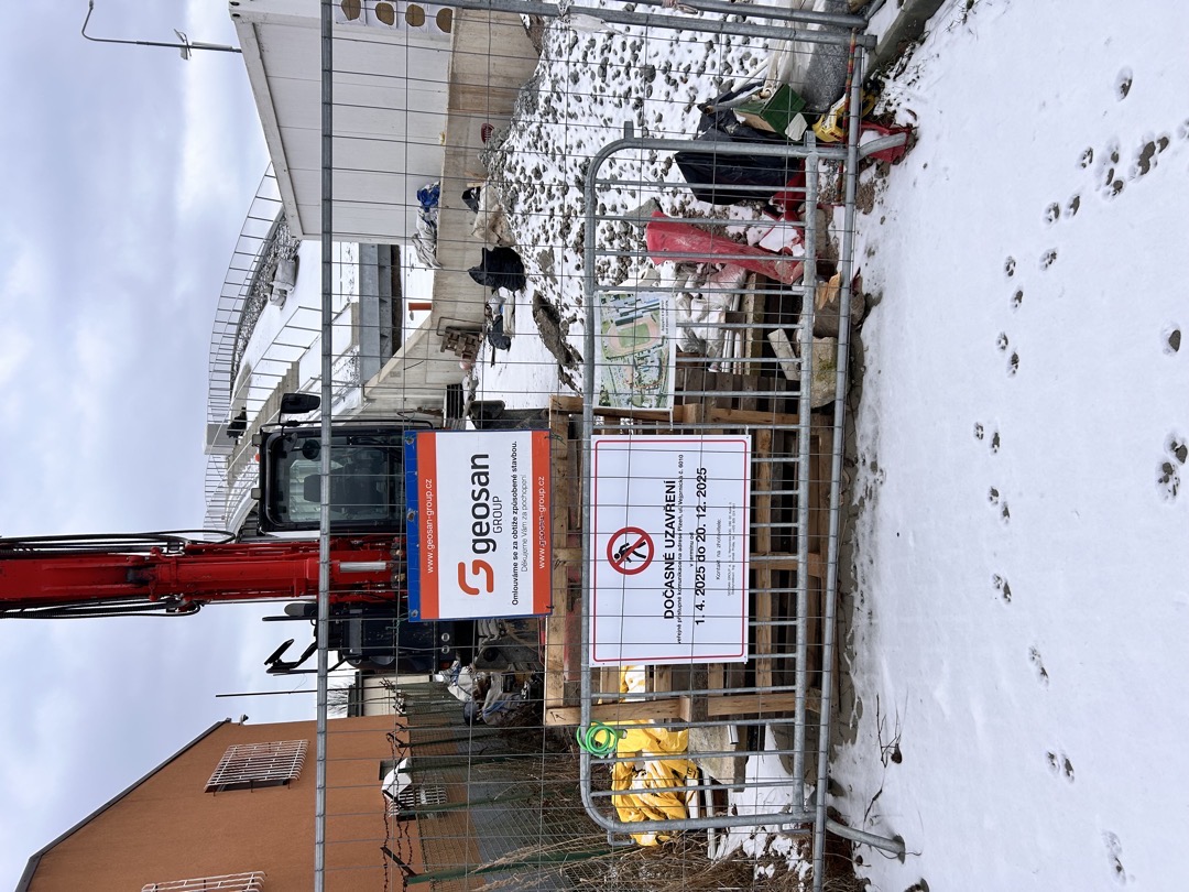 Stále uzavřená cesta