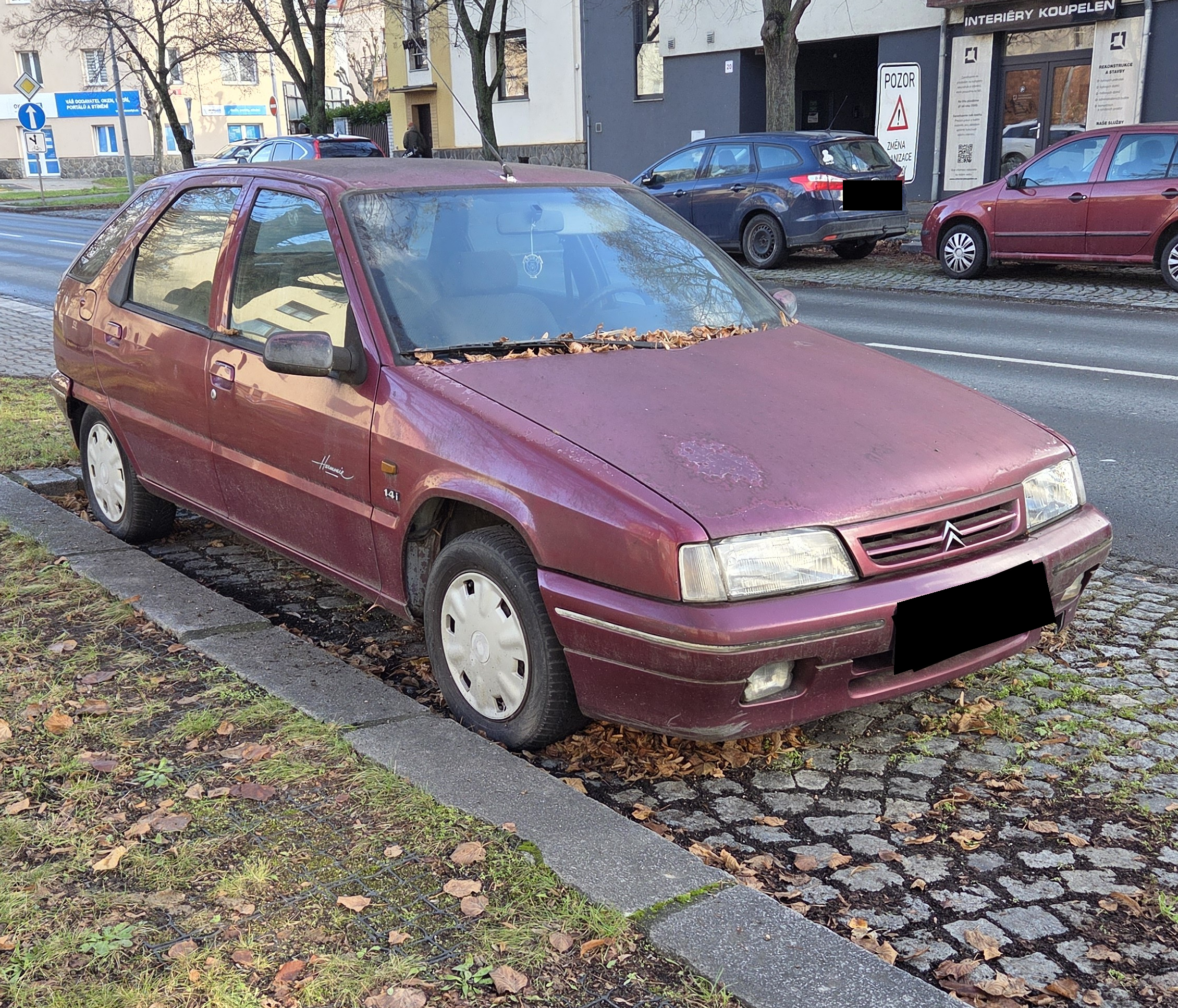 Odstavené auto Citroen
