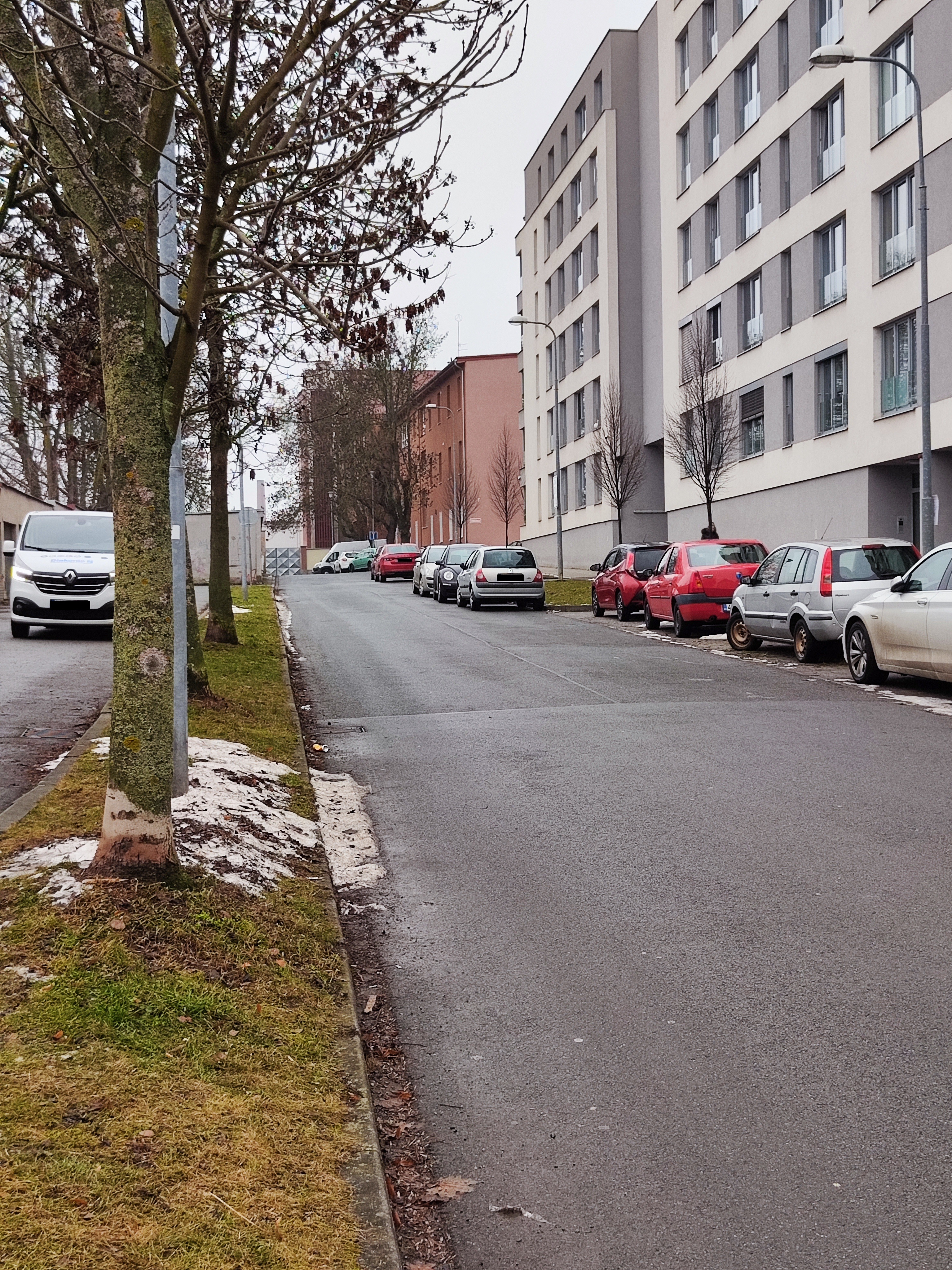 Vodorovné značení ulice