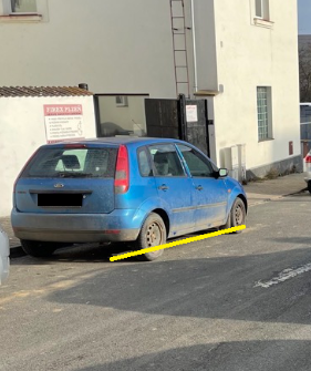 Měsíce odstavený Ford