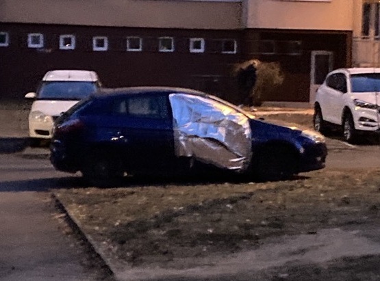 Odstavené auto Fiat Bravo