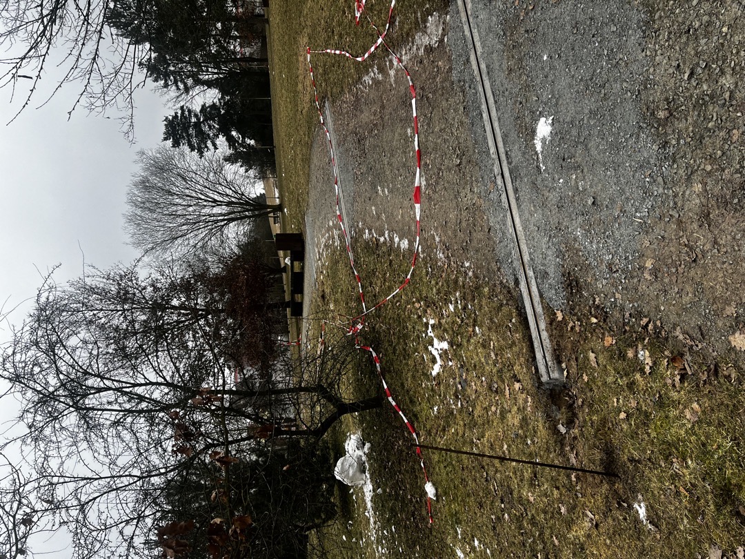 Zbytky po výměně kanálků