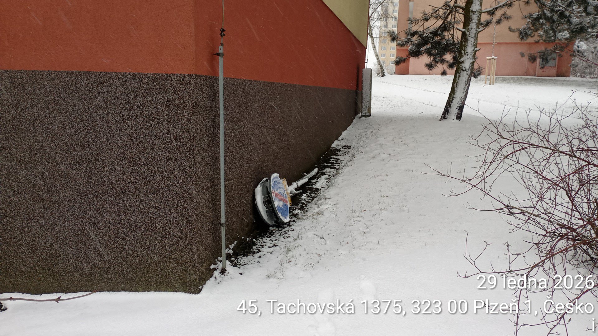 Poražená dopravní značka