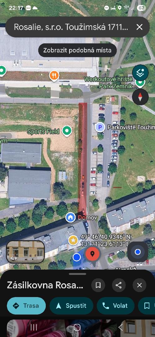 Fotografie nahlášení