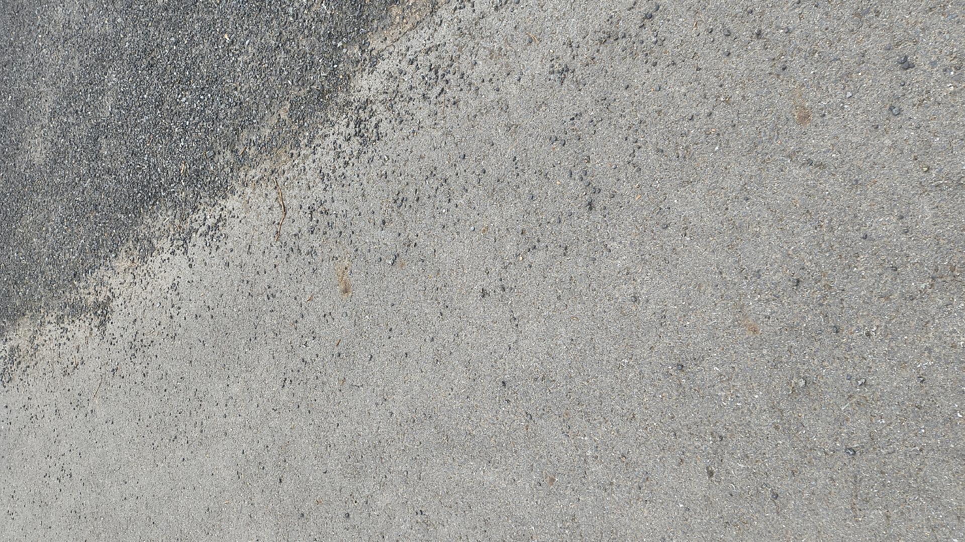 štěrk na dráze na inline 