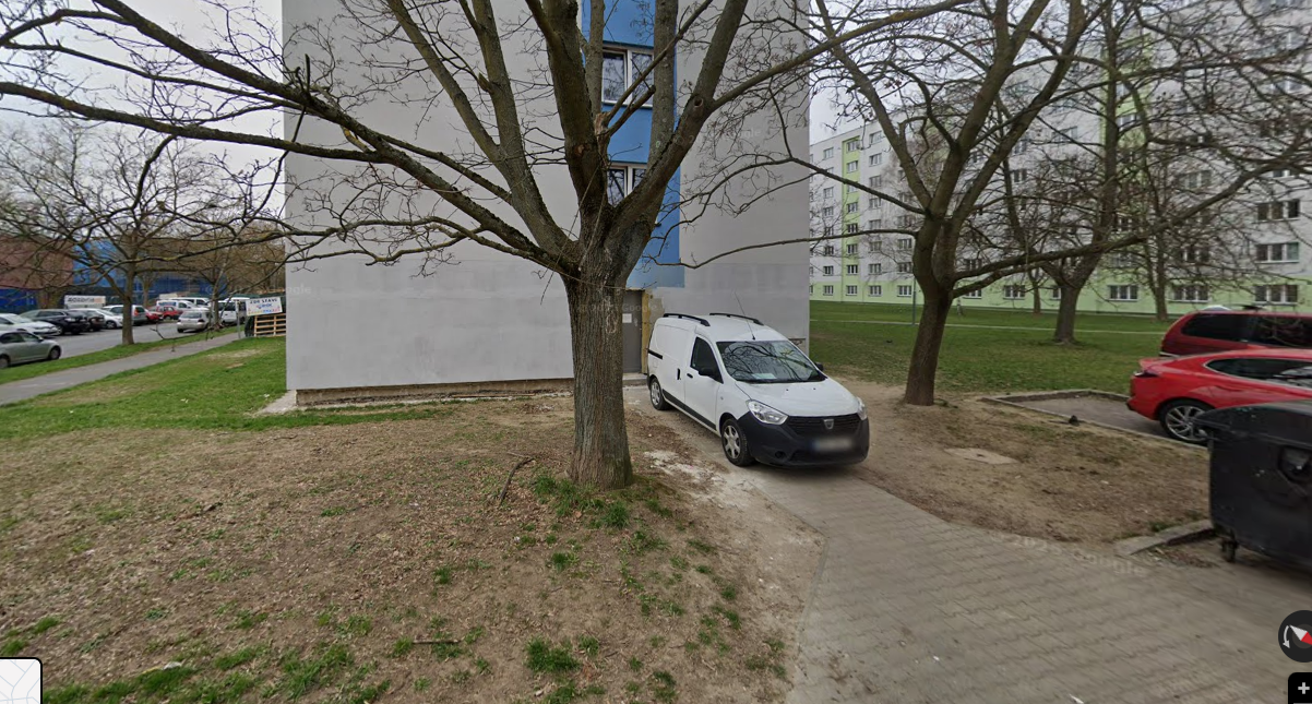 Rozježděný trávník