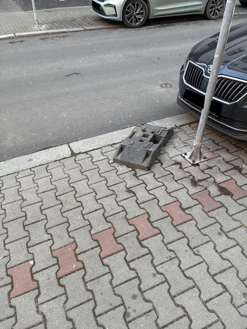 Přemisťující se značka