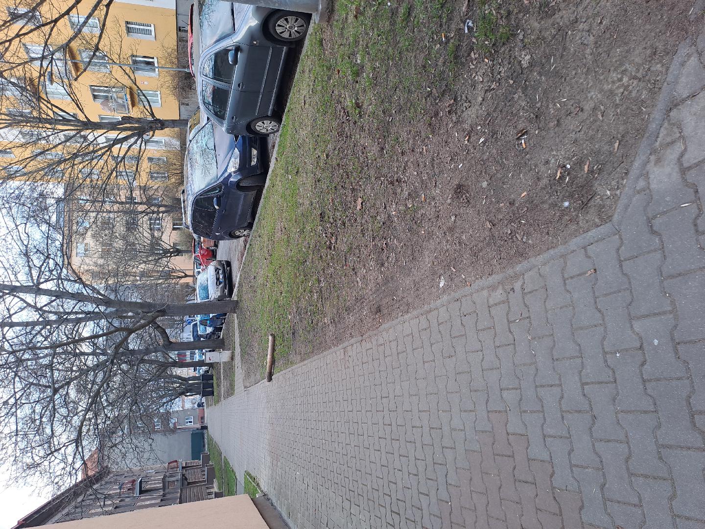 vyvrácené a chybějící sloupky