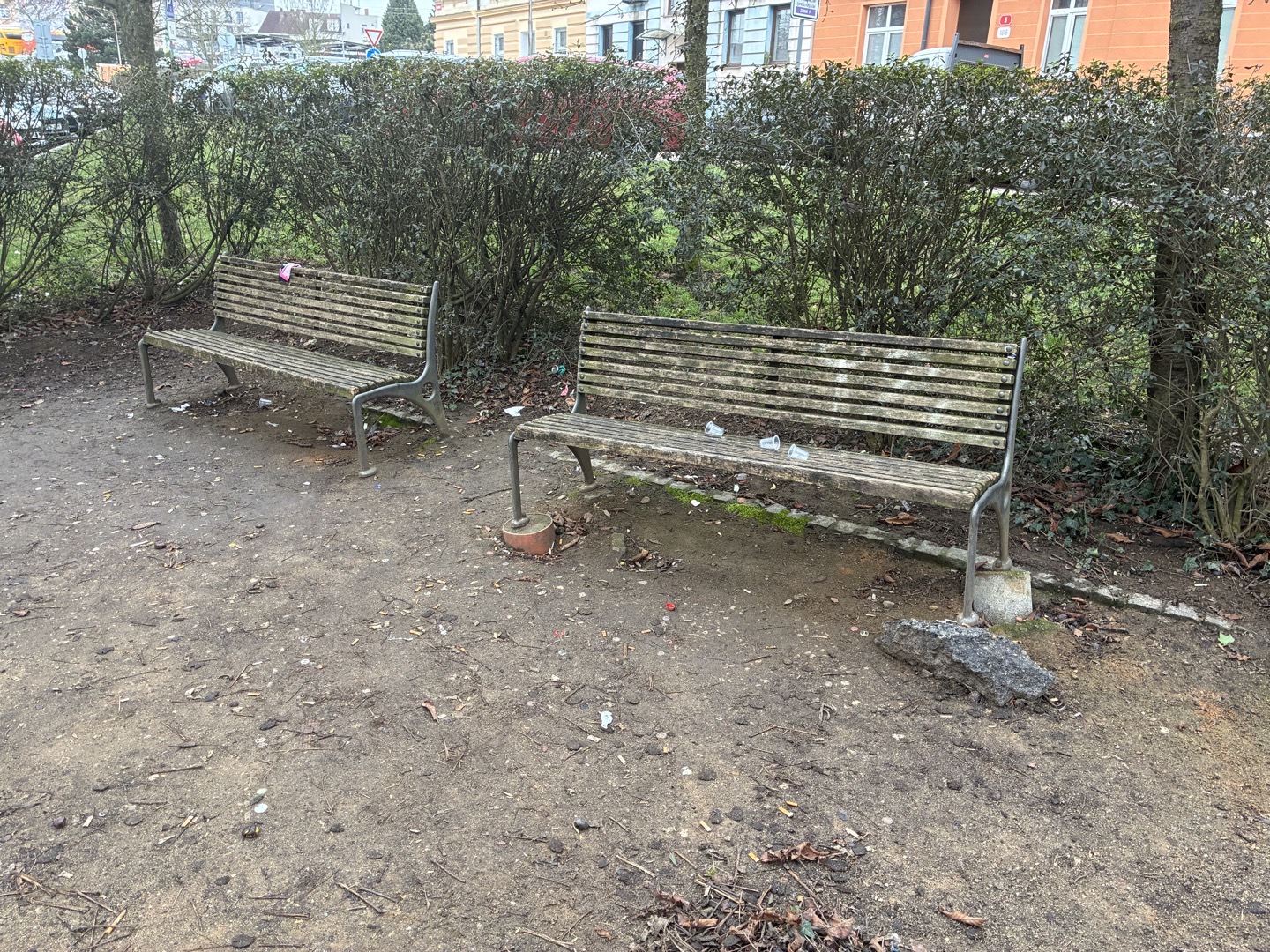 park v Rybarske ulici