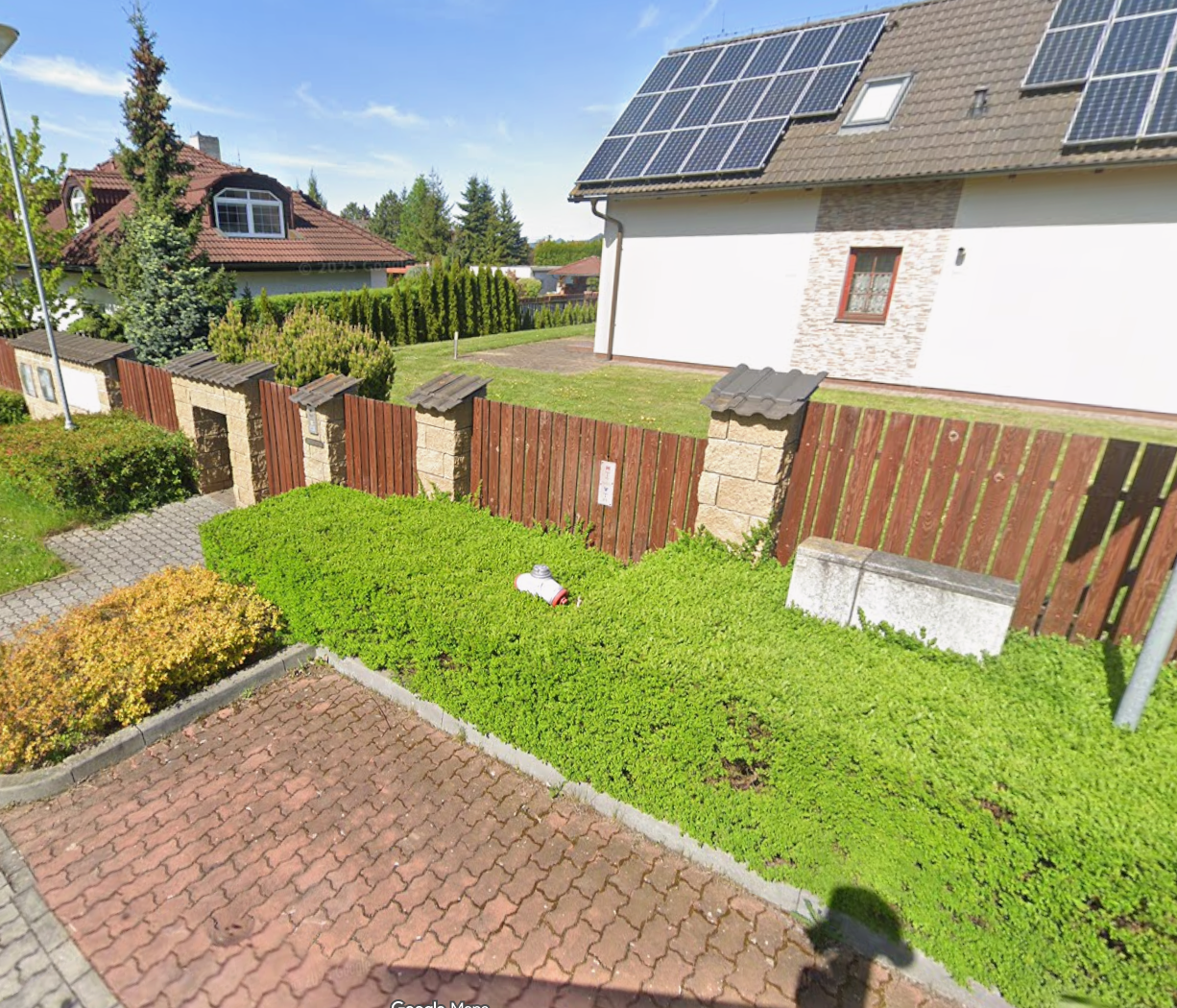 Nepřístupný požární hydrant