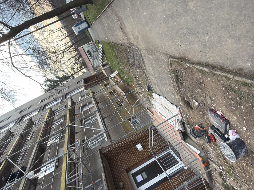 znečištění okolí stavbou 