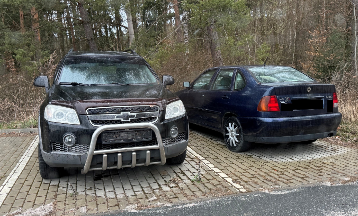 Vraky Chevrolet SUV, WV Polo