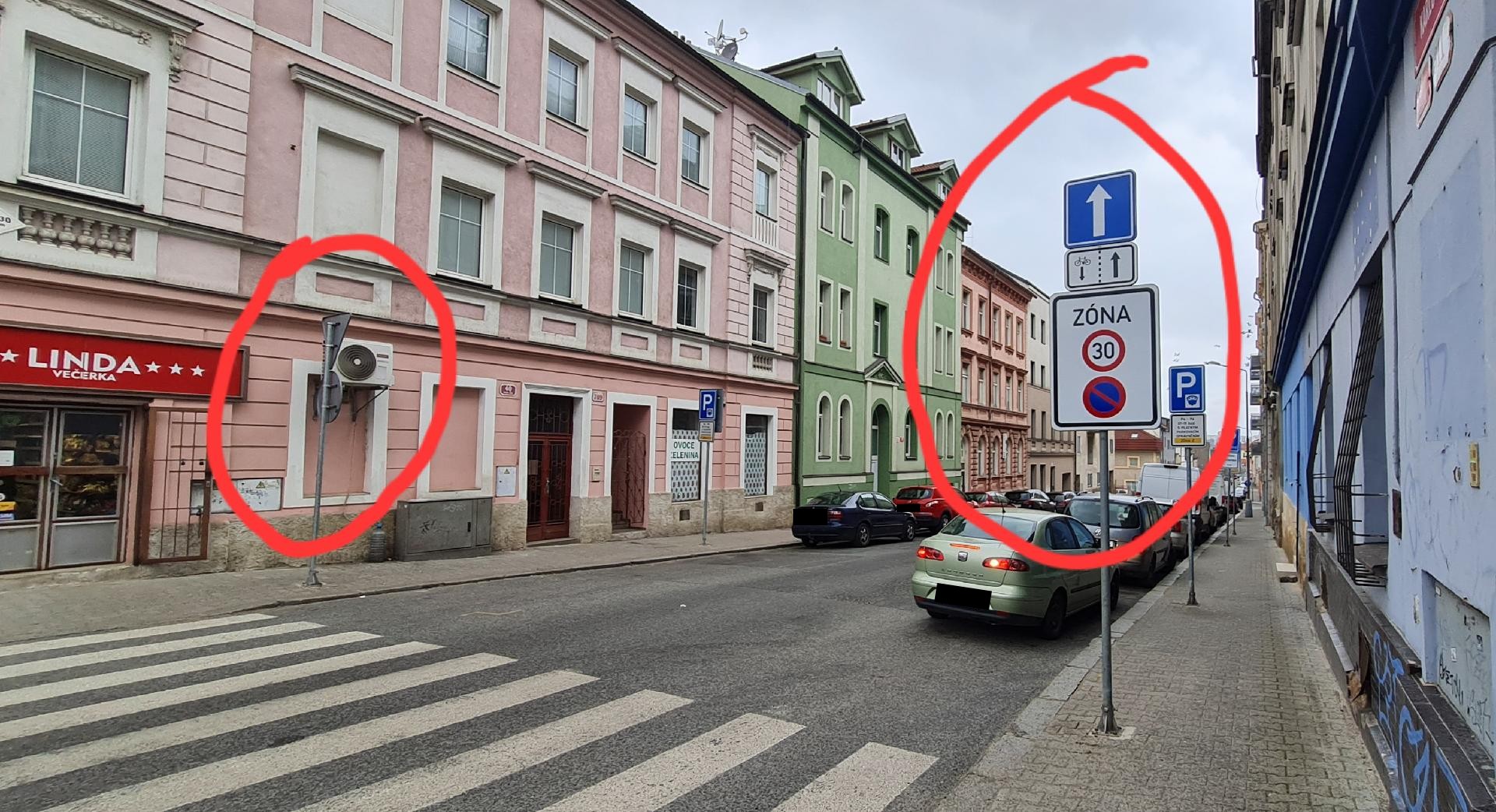 Neaktuální dopravní značka