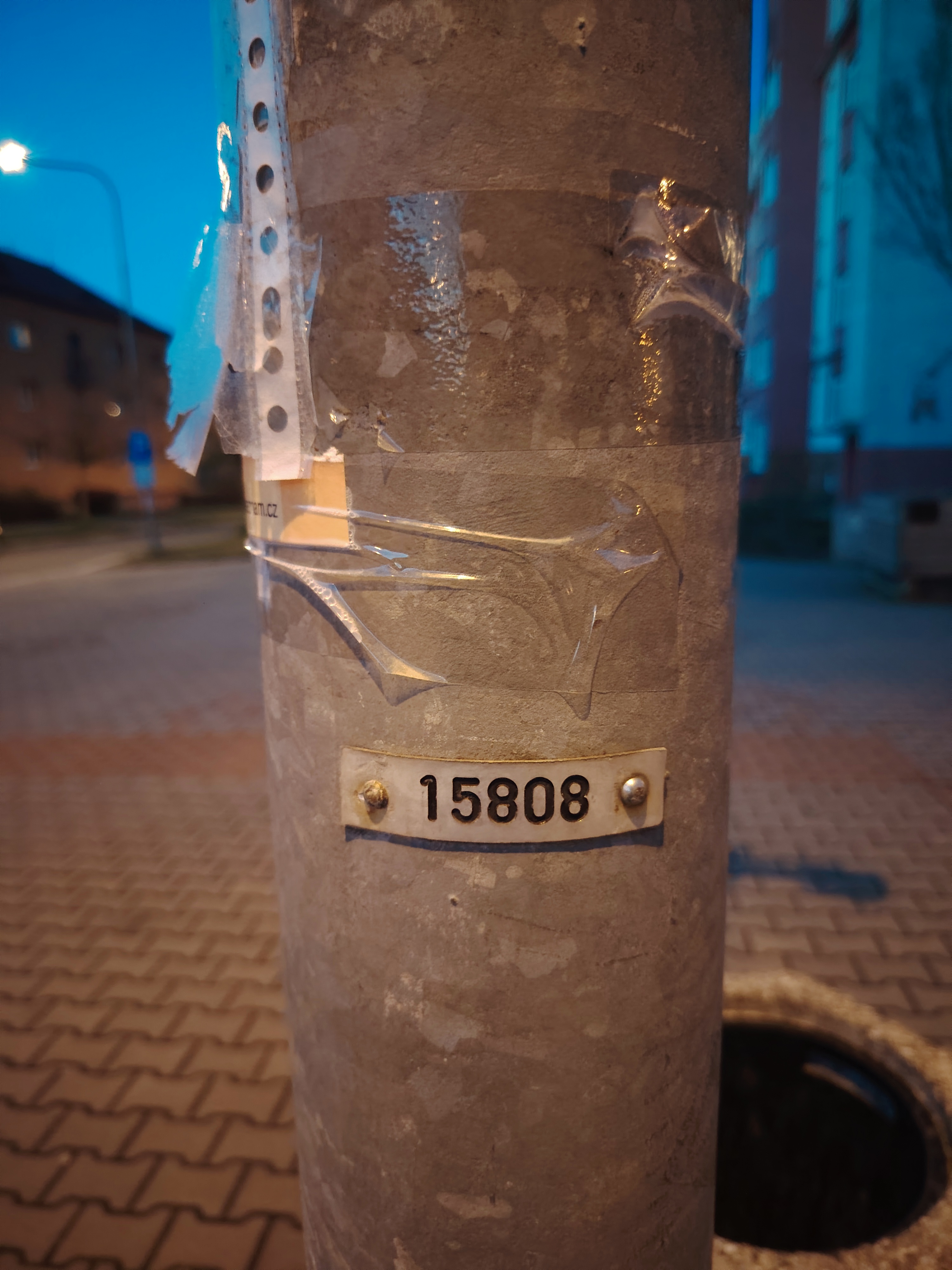 Závada na veřejném osvětlení