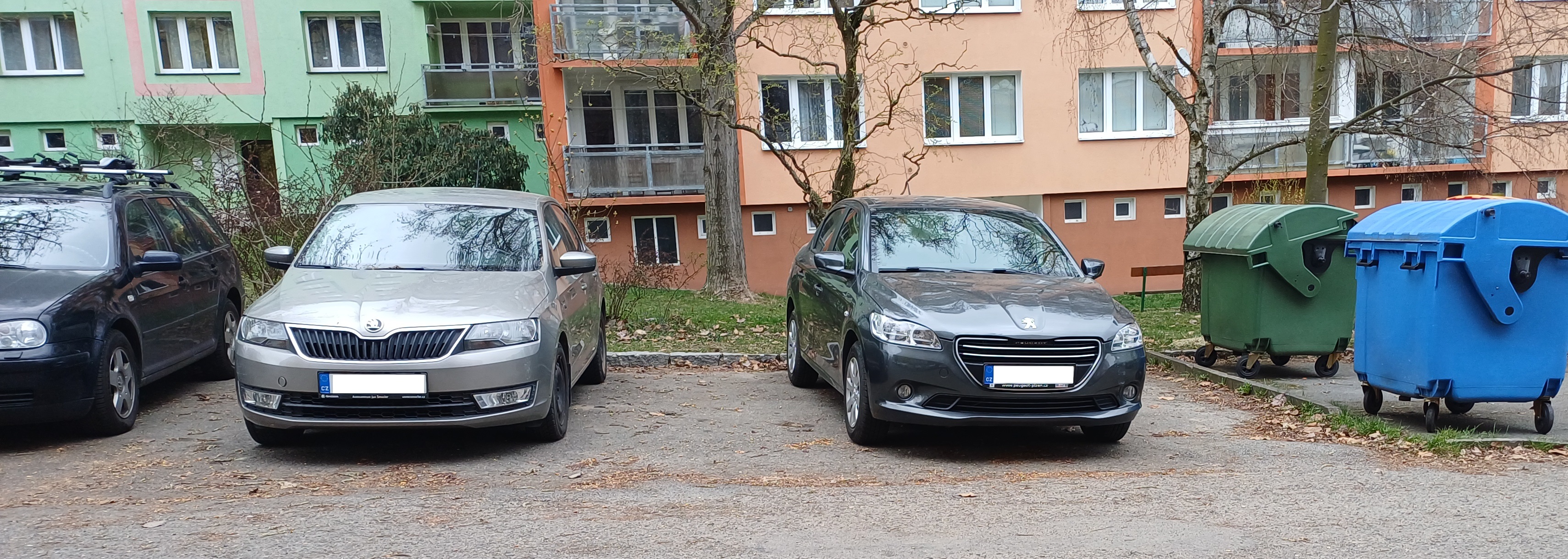 Čáry parkovacích míst - obnova