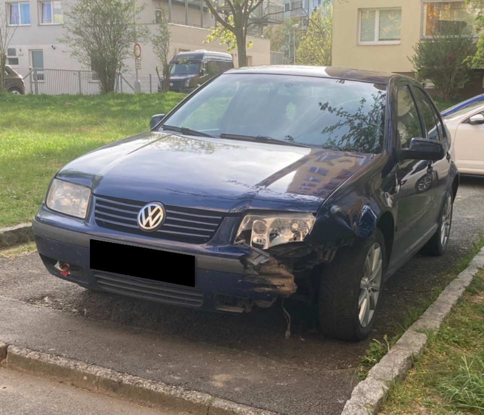 Vrak automobilu WV