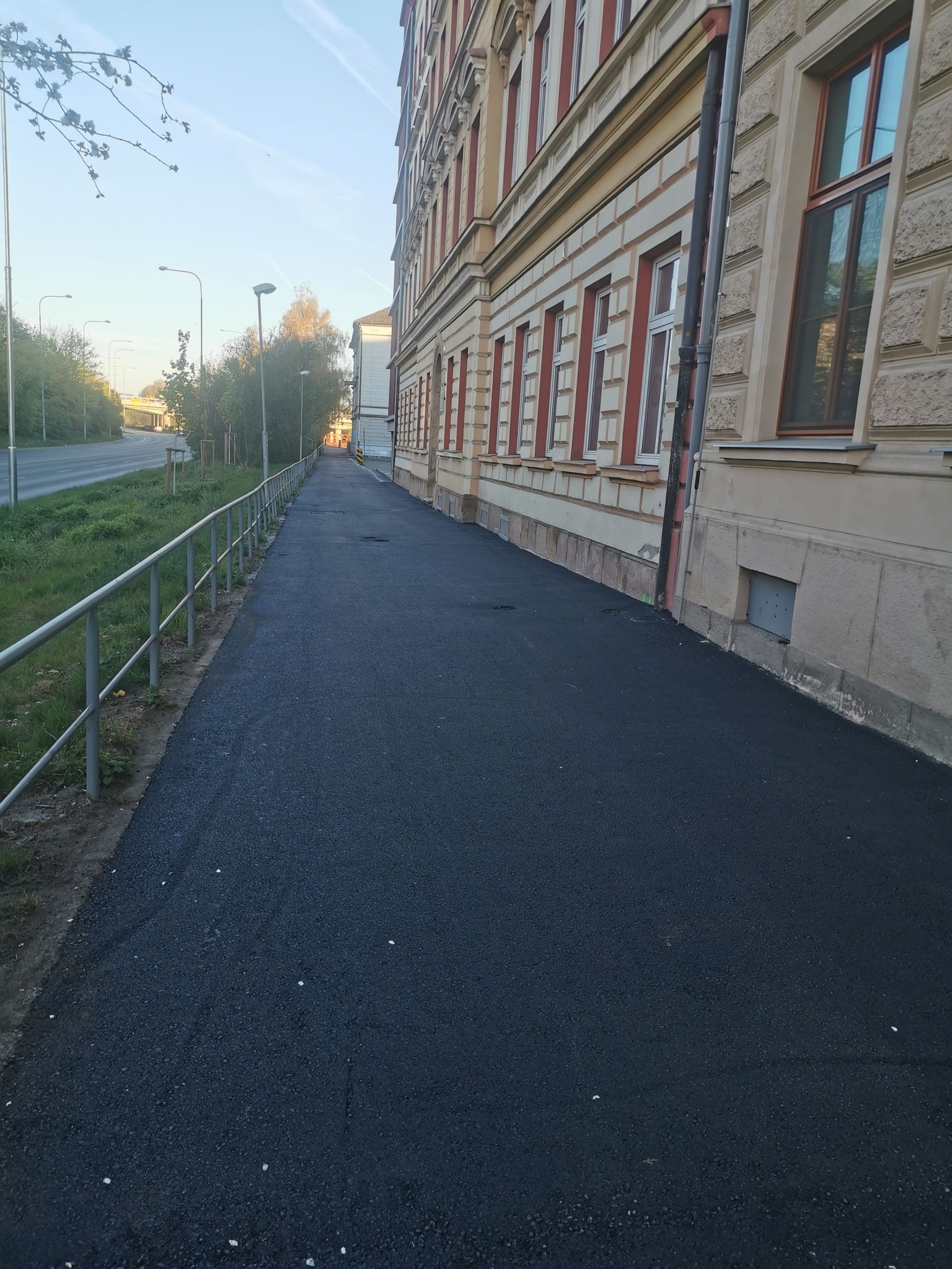 Nekvalitní oprava povrchu