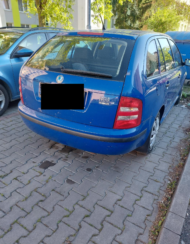 Vozidlo bez platné TK