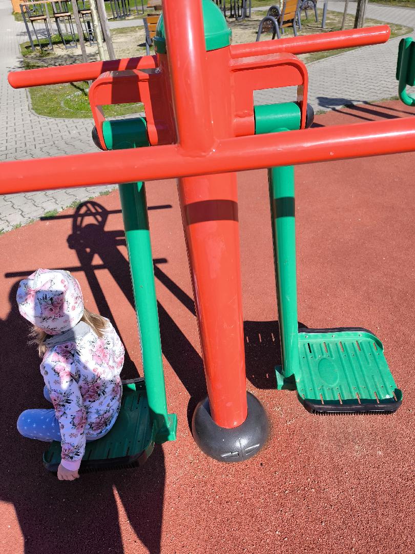 Uvolněný workoutový prvek 