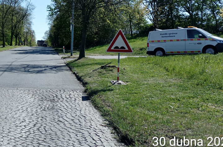 Odhozená dopravní značka