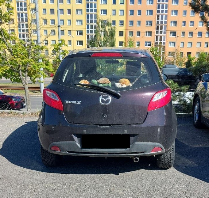 Mazda bez platné TK