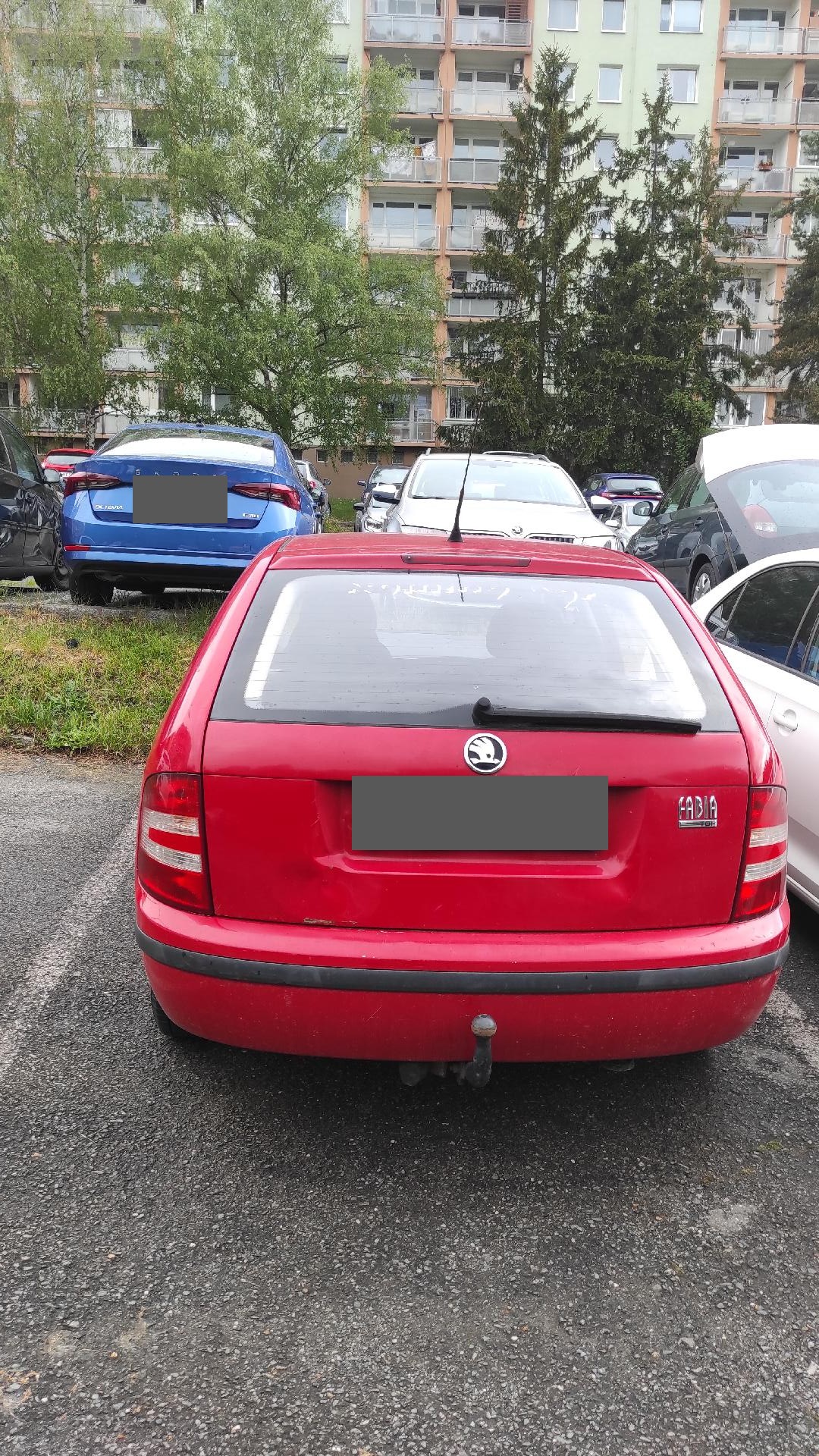 Autovrak Fabia