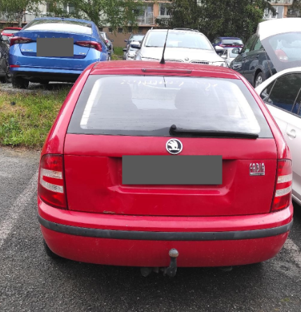 Autovrak Fabia