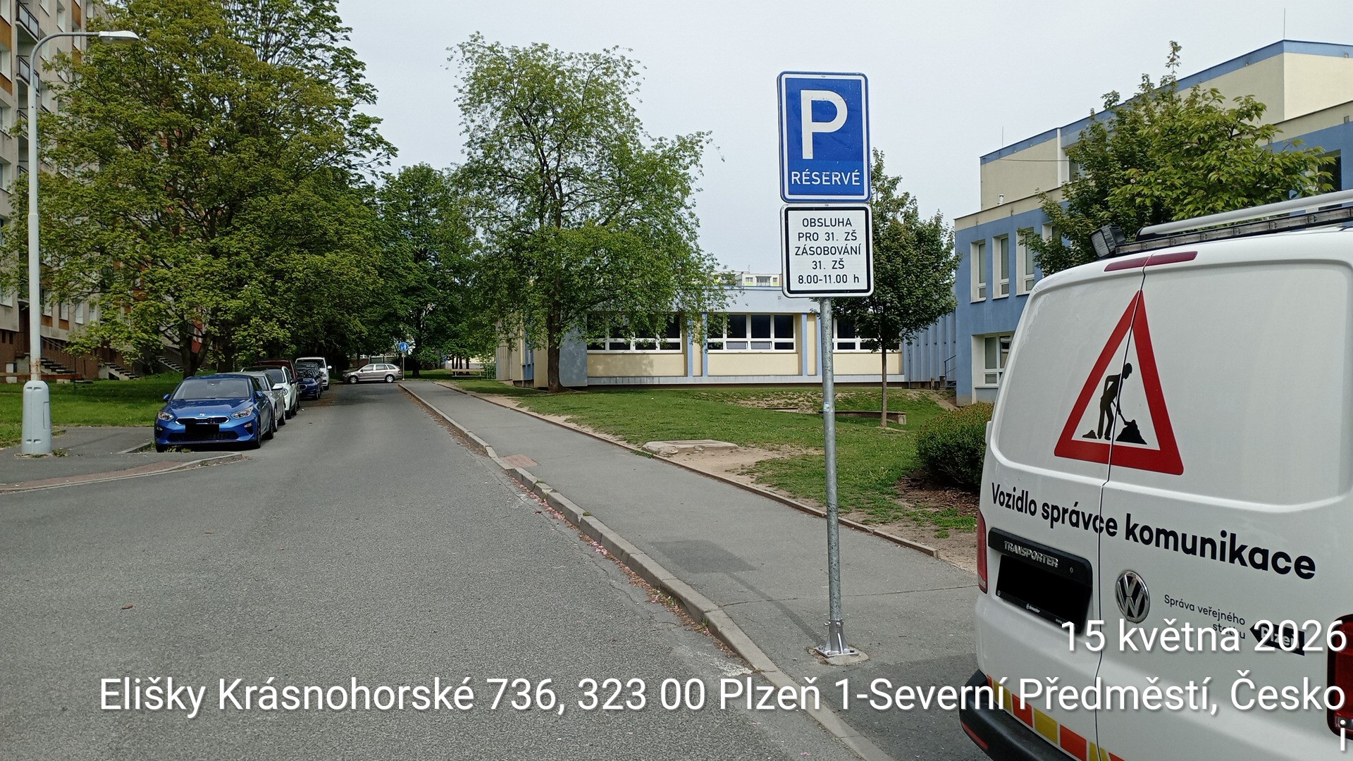 Poškozená značka