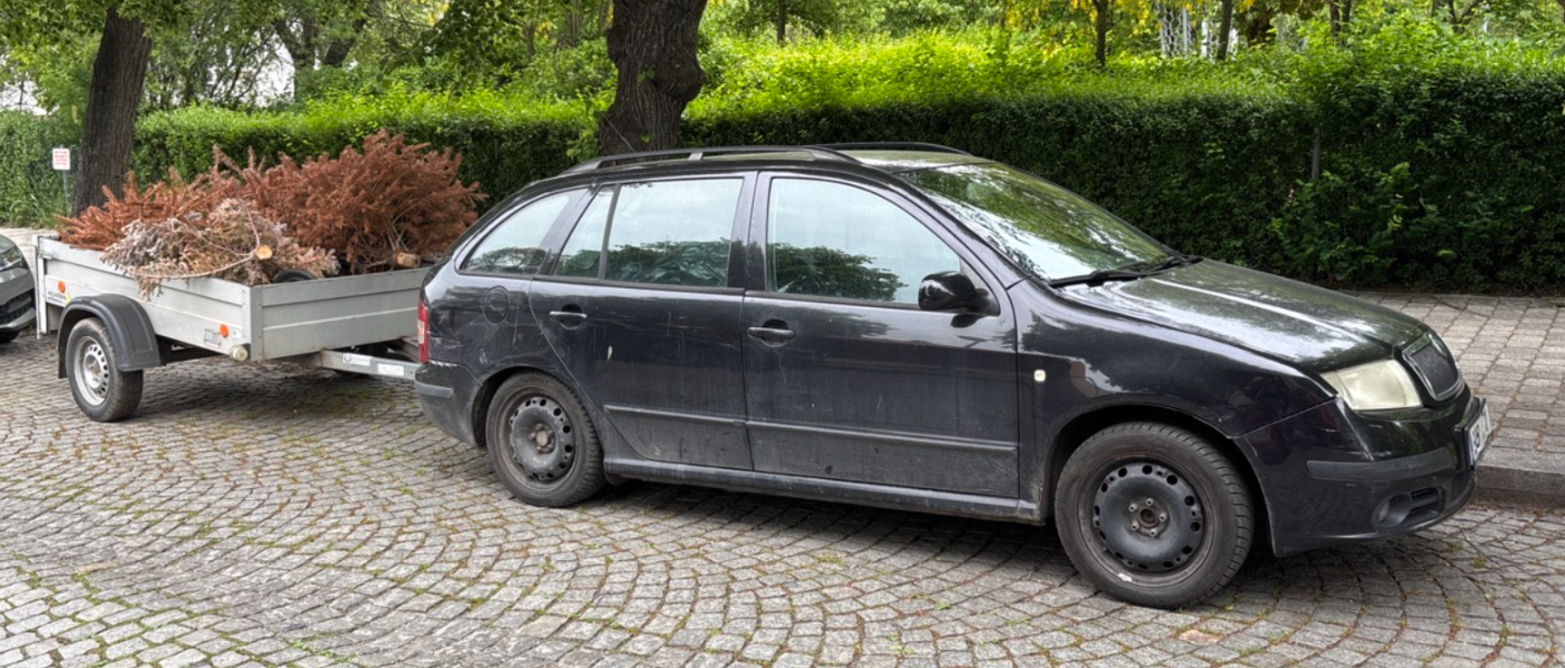 Vrak Škoda bez TK