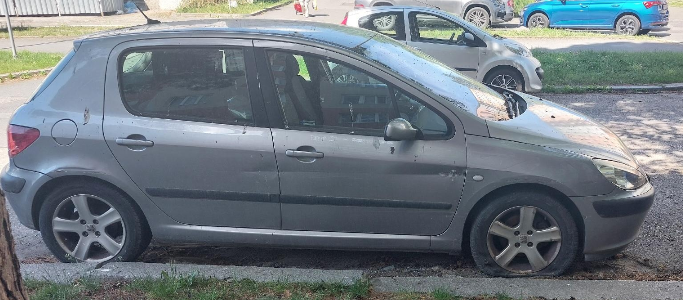 Vrak Peugeot