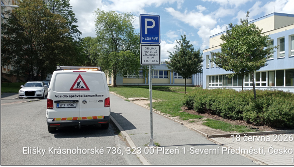Poškozená značka