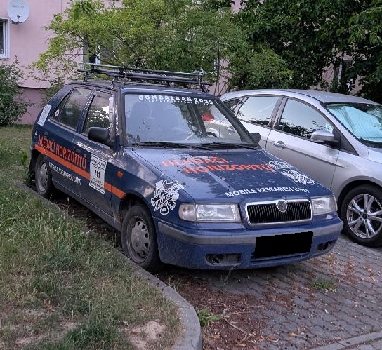 Nepojízdné vozidlo Škoda