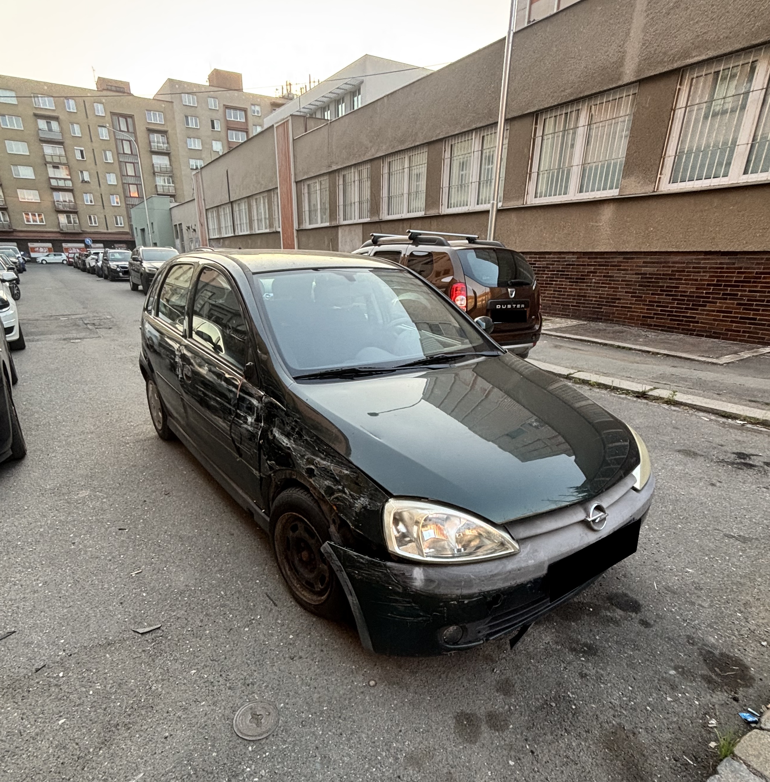 Vrak automobilu Opel