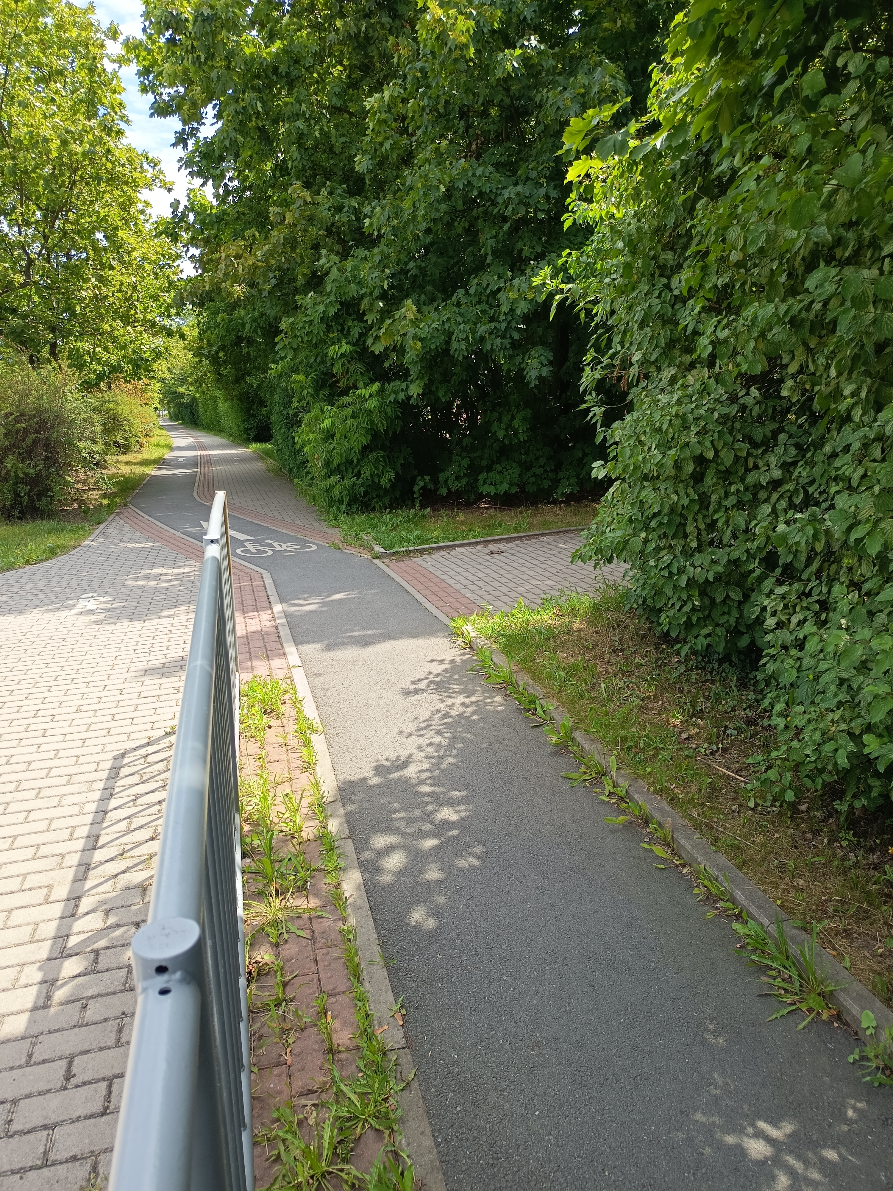 křižovatka cyklo a