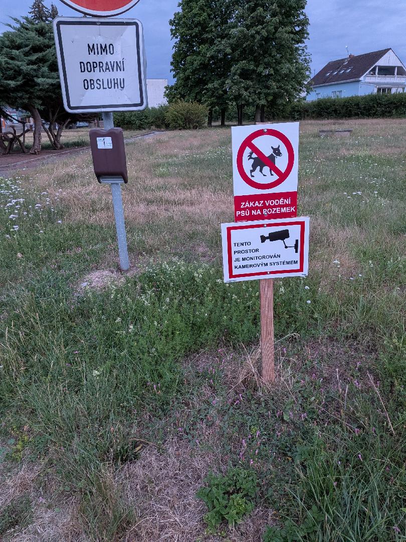 zákaz psů?