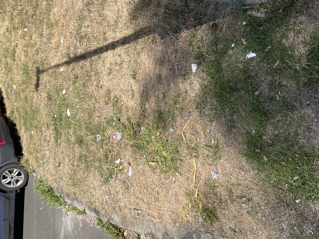 nepořádek ze stavby