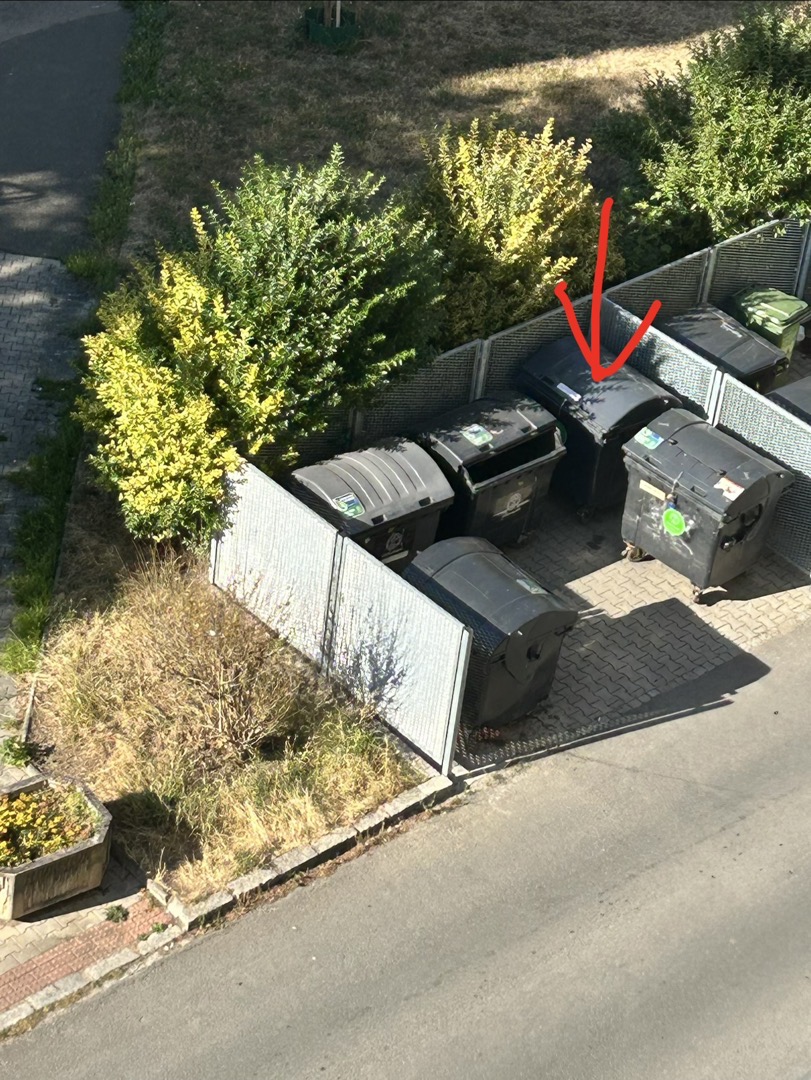 Nemožnost odemknout kontejner