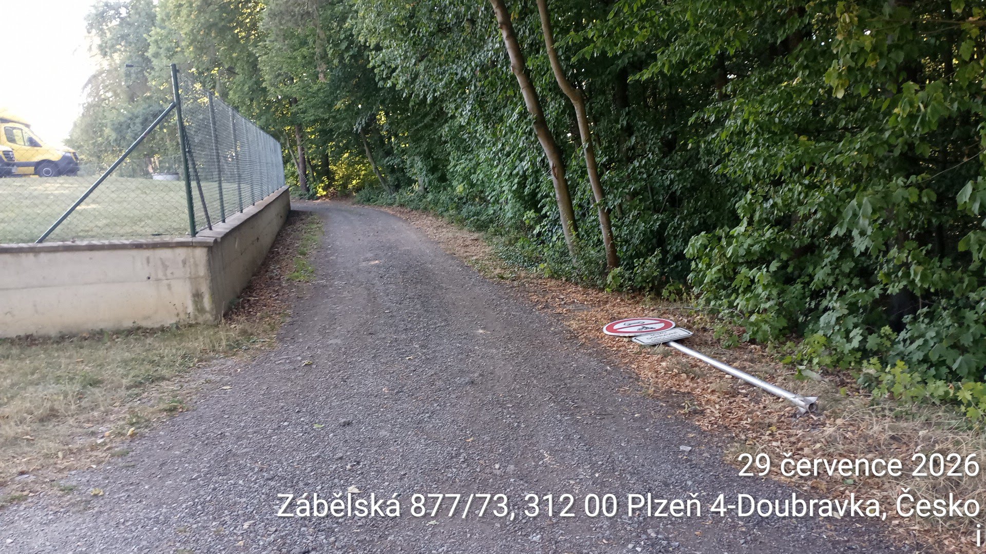 Padlá značka