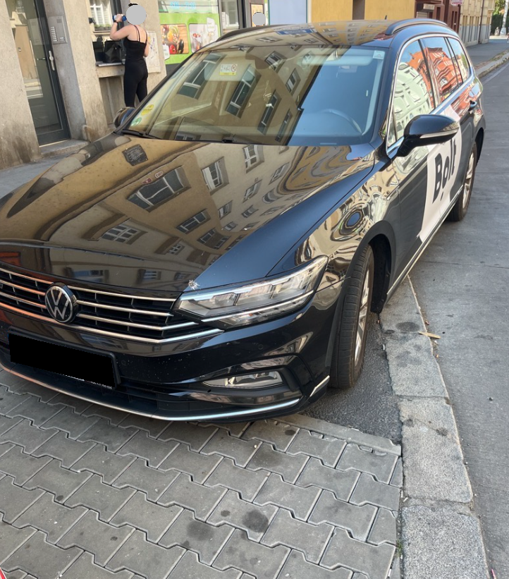 Nabourané auto